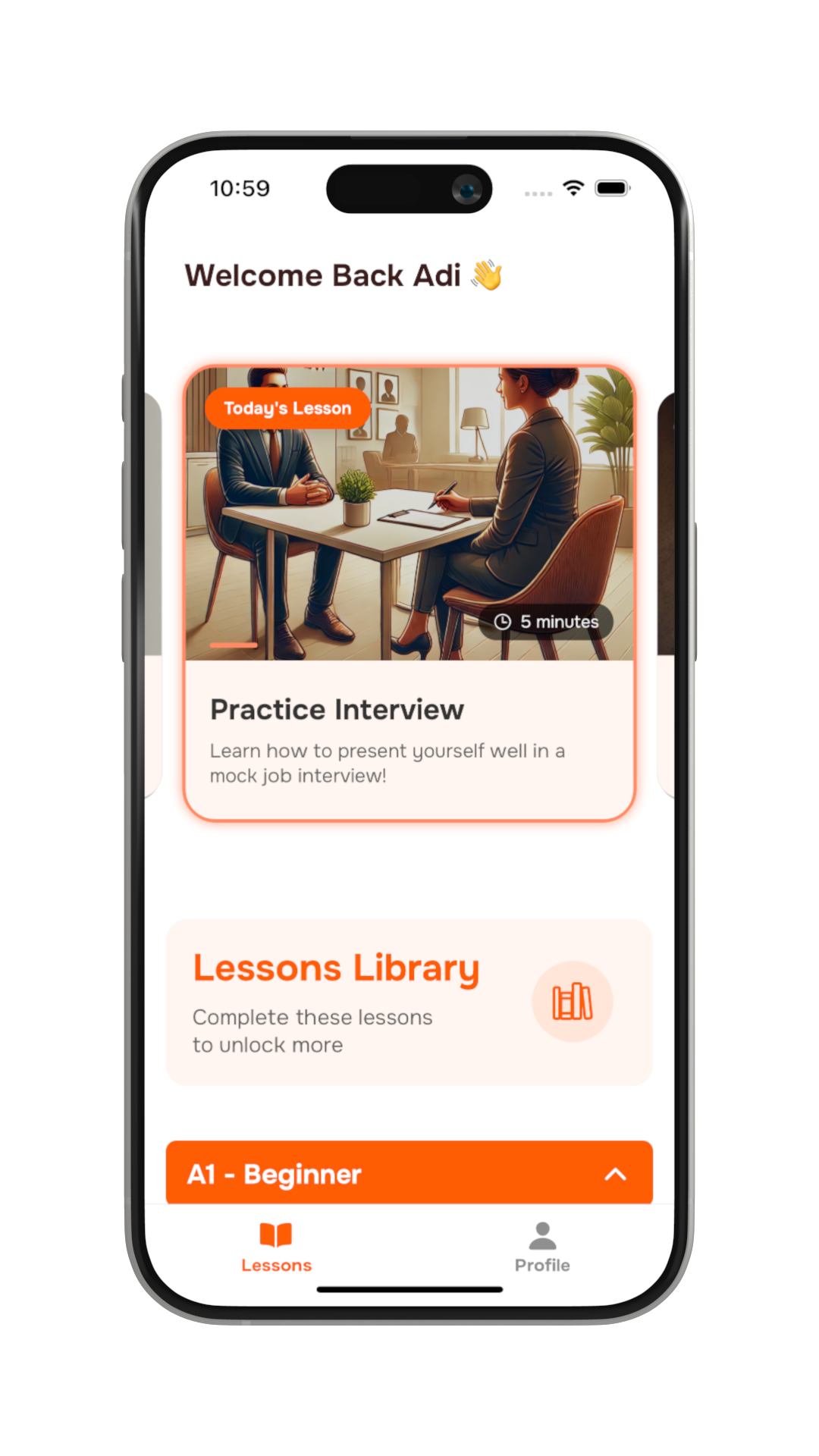 Personalized Lessons